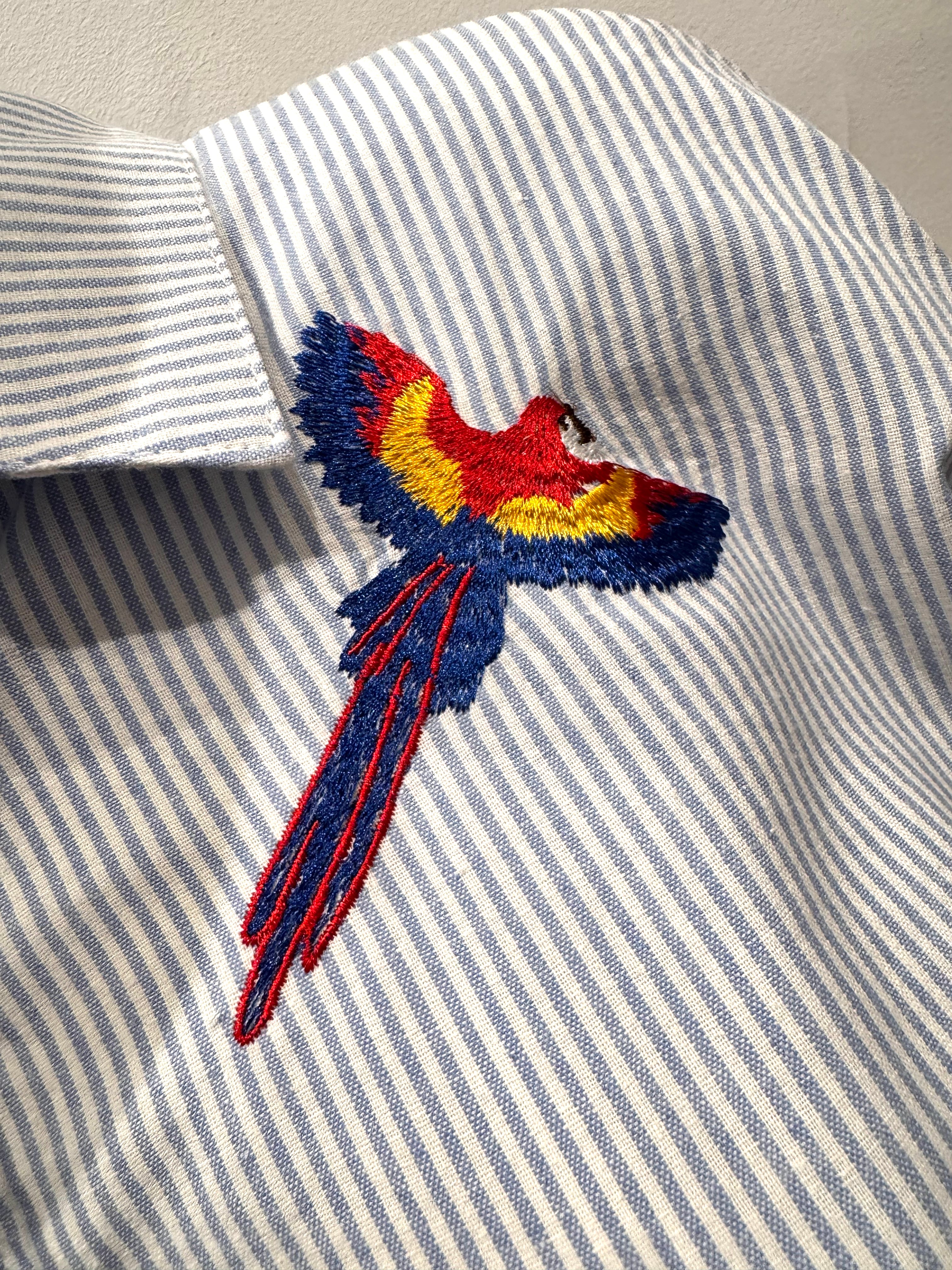 Camisa Azul - detalle